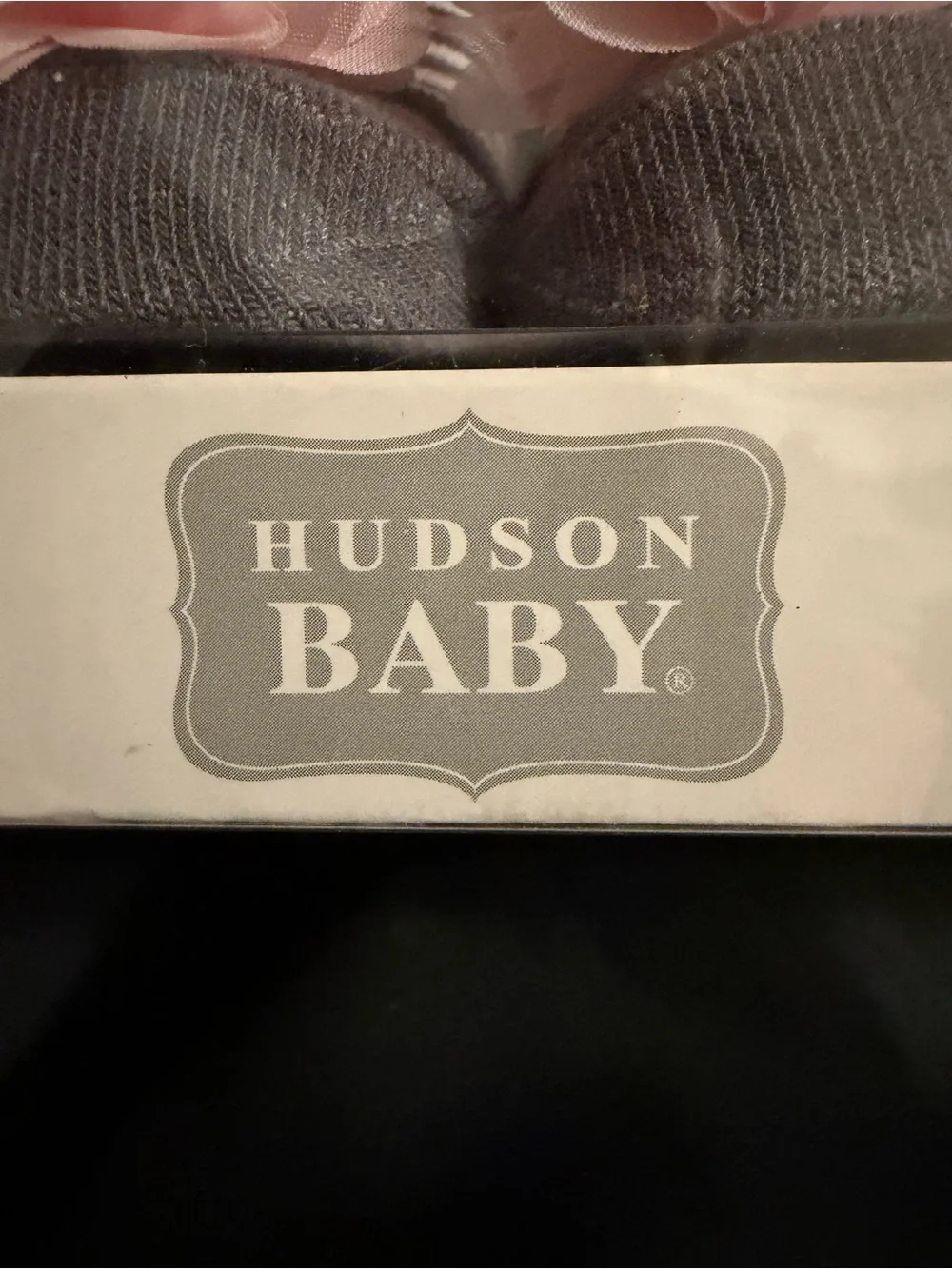 Hudson Baby Pink, White & Gray 6-Piece Headband and Sock Gift Set